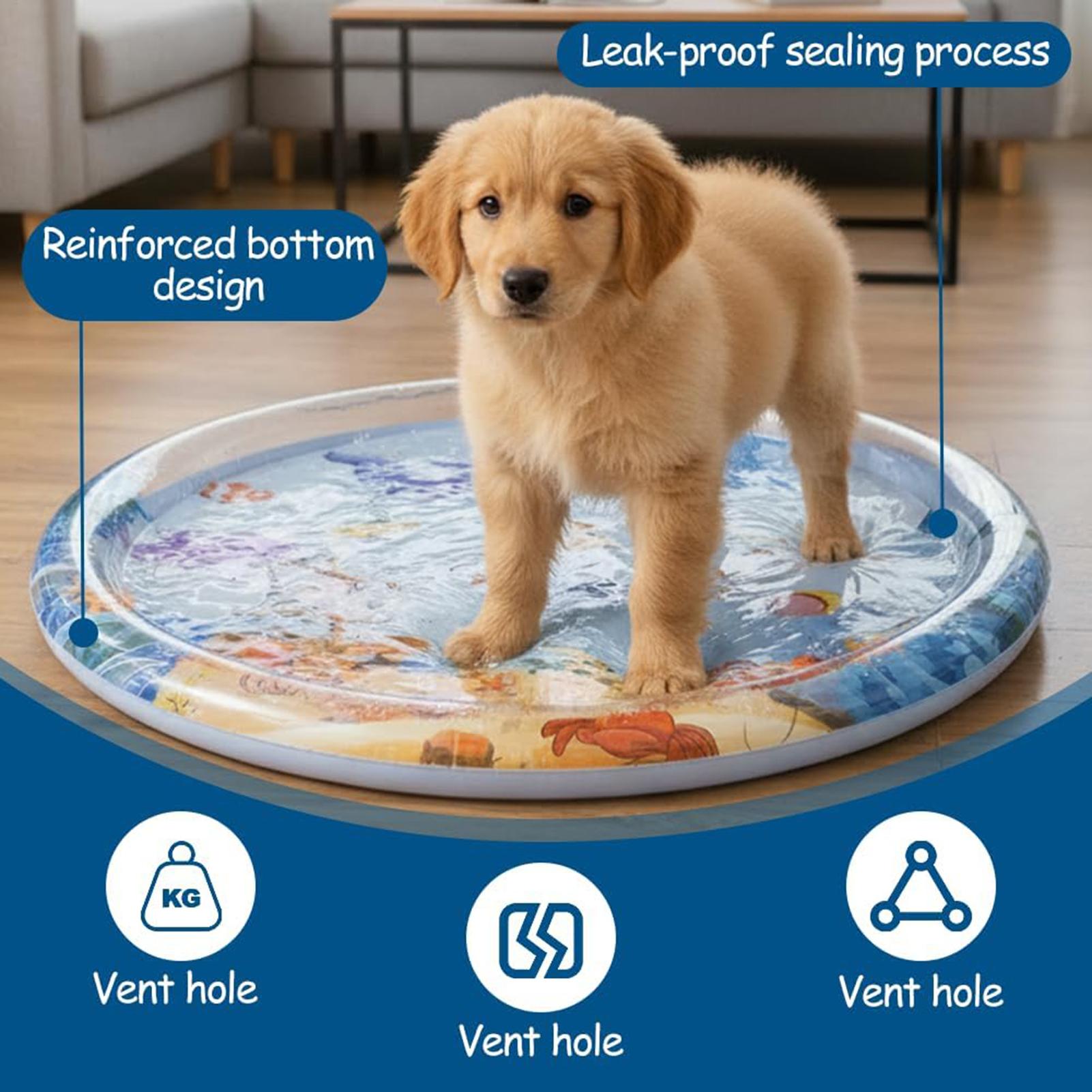 Pet Supplies Dog Wash - حصيرة لعب تفاعلية سميكة للقطط، سرير