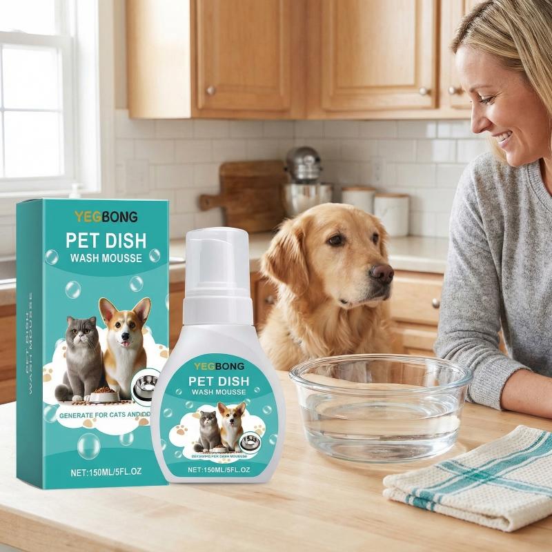Pet Supplies Is Food - منظف أطباق الحيوانات الأليفة، موس لتنظيف