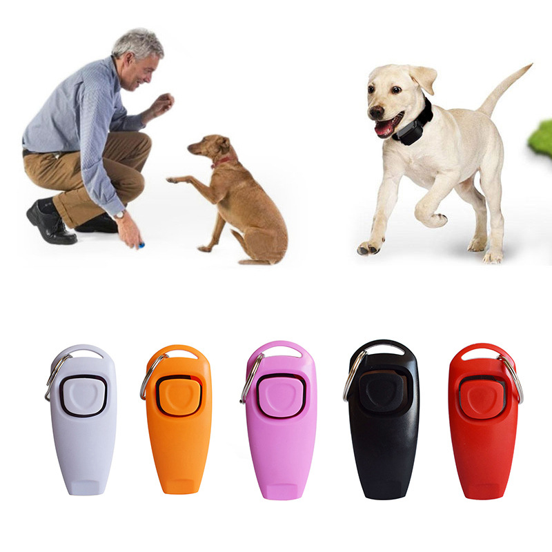 Training Clicker Dog - أداة تدريب الكلاب 2 في 1: