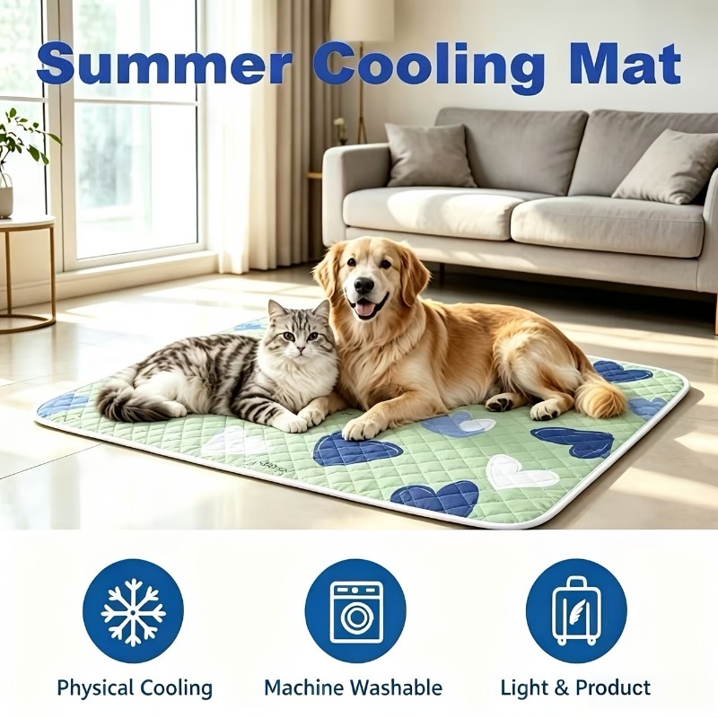 Pet Supplies Dog Wash - سجادة تبريد للكلاب كبيرة الحجم، مُحسّنة