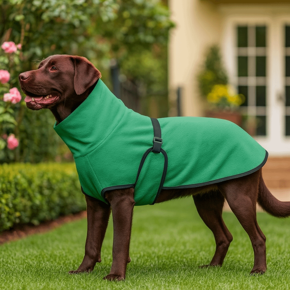 بلون الشتاء الدافئ الكلب الملا - مراجعة Dog Anxiety Vest وسعره