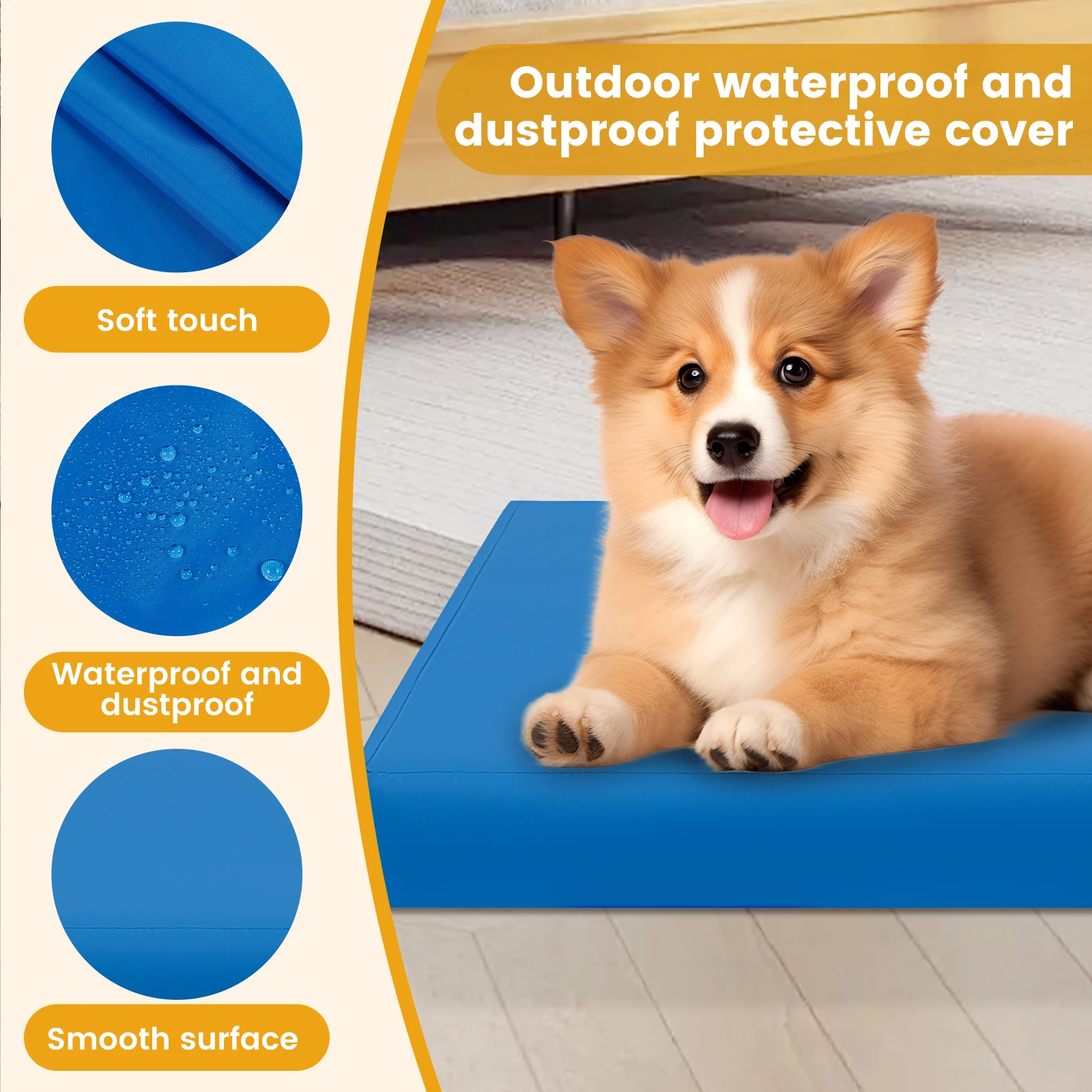غطاء سرير الكلب أكسفورد القماش - مراجعة Pet Supplies Dog Wash وسعره