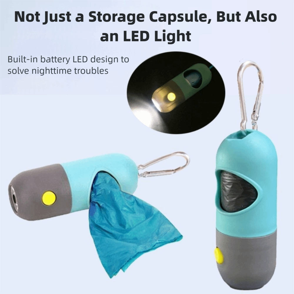 حلقة تسلق معدنية الكلب أنبوب ح - مراجعة Poop Bag Dispenser وسعره