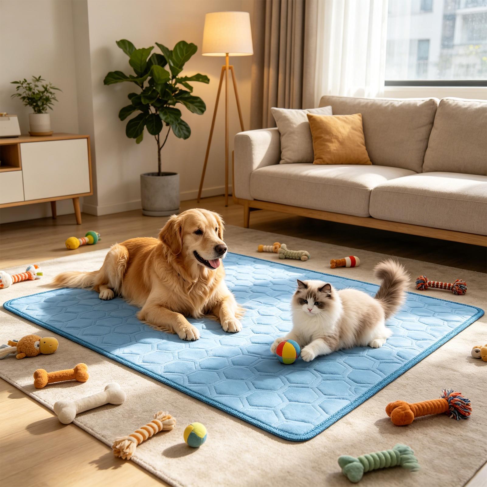 وسادة تبريد صيفية للحيوانات ال - مراجعة Pet Supplies Dog Wash وسعره
