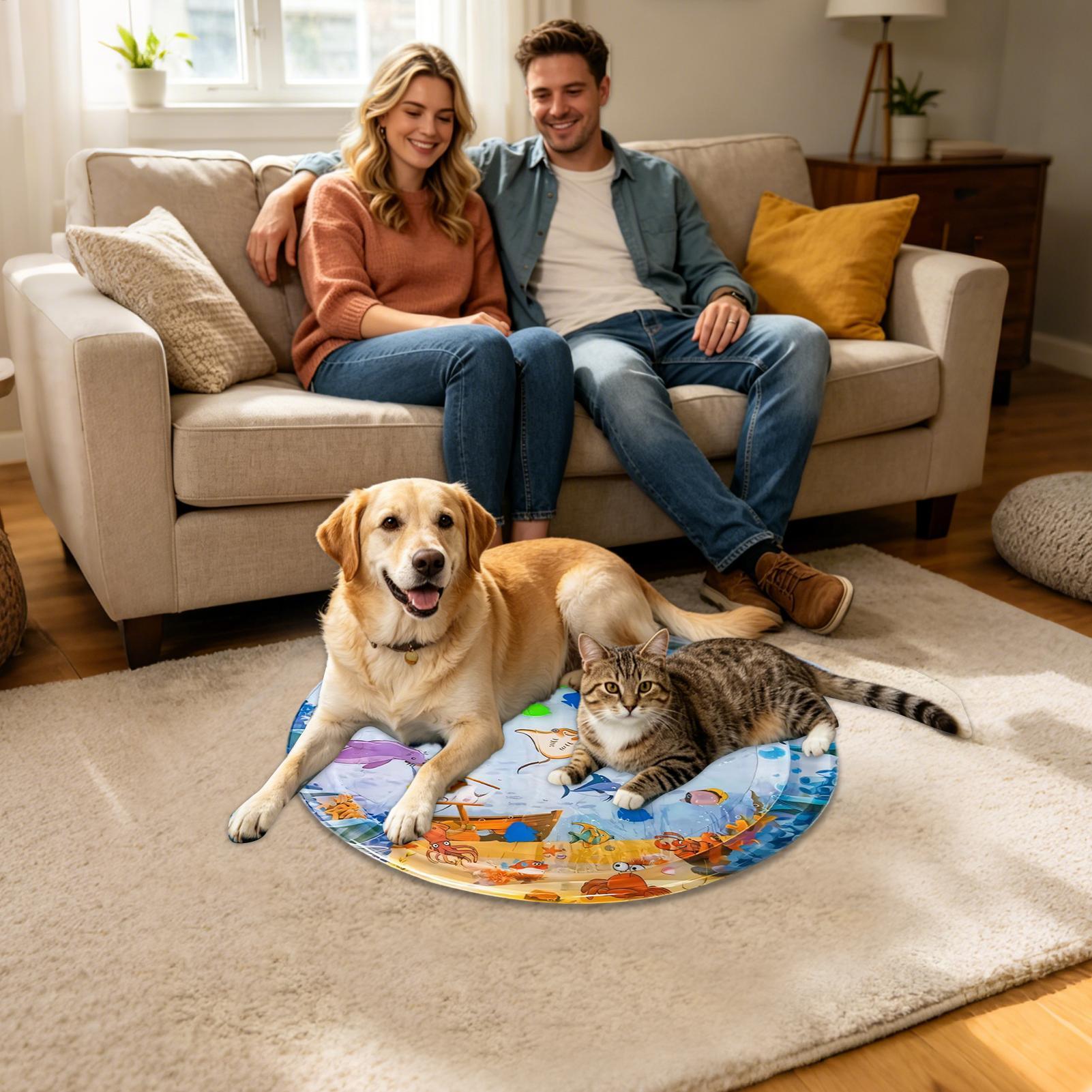 حصيرة لعب تفاعلية سميكة للقطط، - مراجعة Pet Supplies Dog Wash وسعره