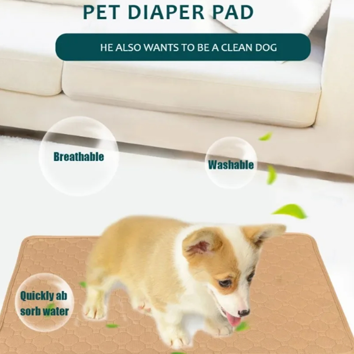بساط تدريب للكلاب قابل لإعادة  - مراجعة Pet Supplies Dog Wash وسعره