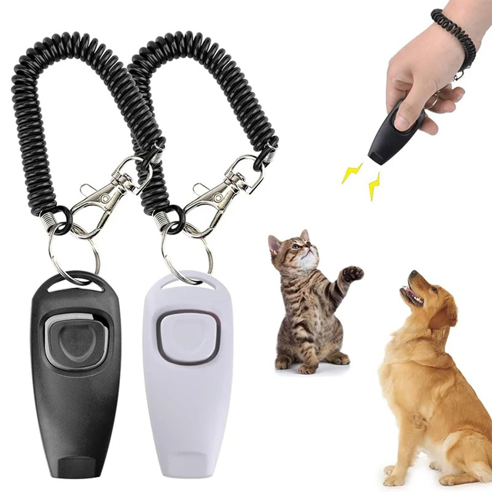 أداة تدريب الكلاب 2 في 1: صفار - مراجعة Training Clicker Dog وسعره