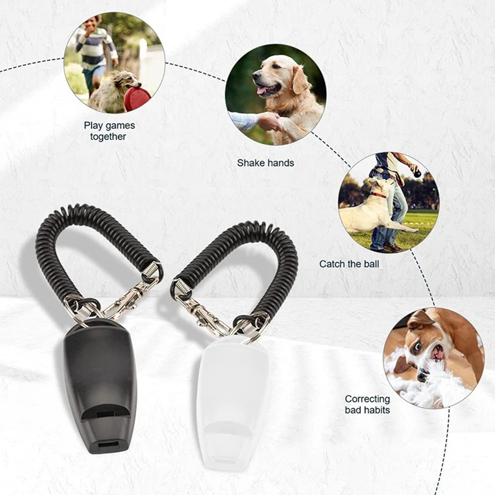 أداة تدريب الكلاب 2 في 1: صفار - مراجعة Training Clicker Dog وسعره