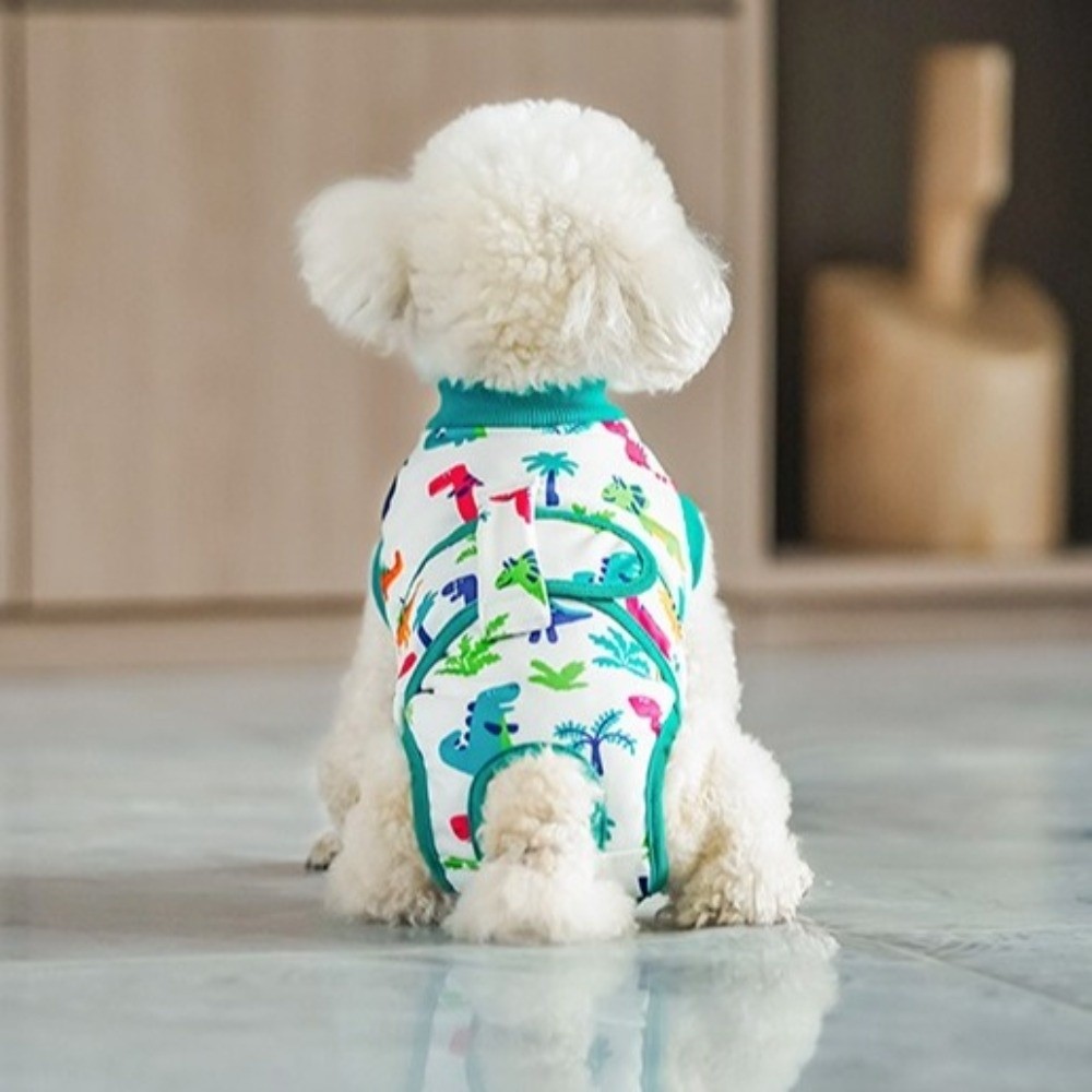 بدلة تعافي للكلاب قابلة للتنفس - مراجعة Dog Anxiety Vest وسعره
