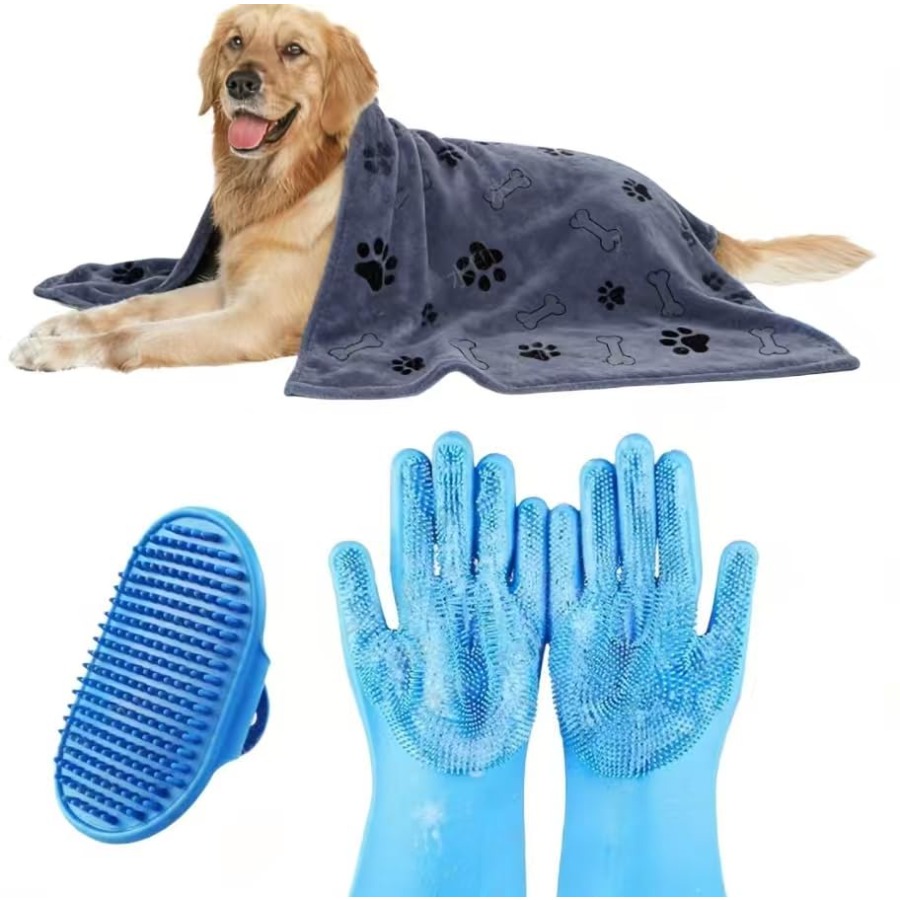 3 قطع من مستلزمات استحمام الكل - مراجعة Pet X Supplies & Tack Reviews وسعره