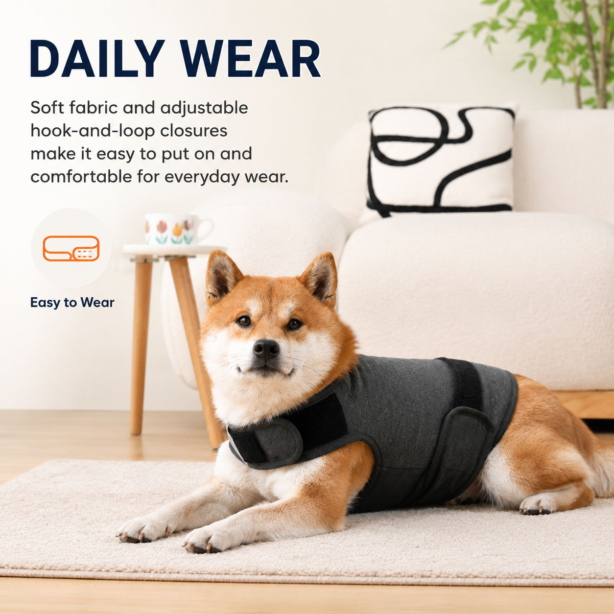 سترة تهدئة للكلاب قابلة للتعدي - مراجعة Dog Anxiety Vest وسعره