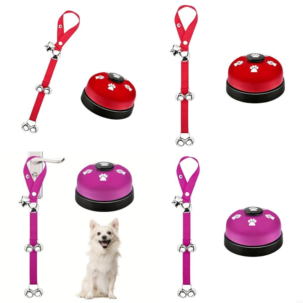 2 قطعة حبل جرس الباب للحيوانات - مراجعة Training Clicker Dog وسعره