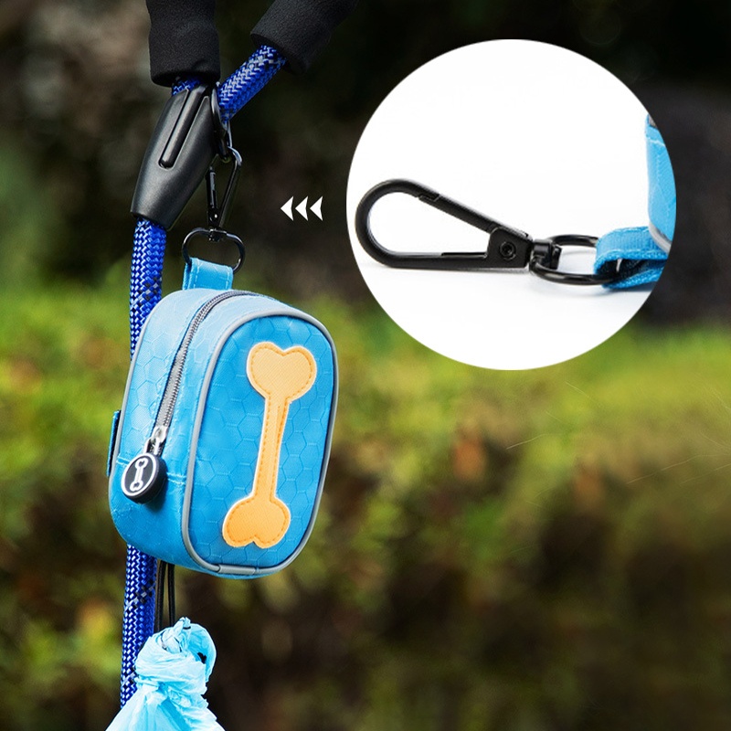 المحمولة العظام على شكل الكلب  - مراجعة Poop Bag Dispenser وسعره