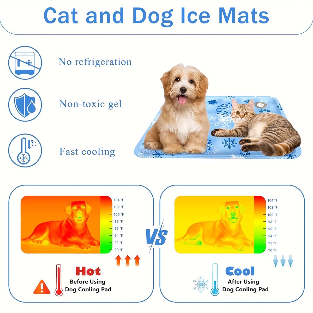 حصيرة صيفية للحيوانات الأليفة، - مراجعة Pet Supplies Warehouse وسعره