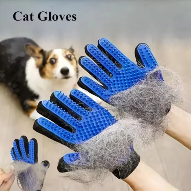 قفاز تمشيط شعر الحيوانات الألي - مراجعة Pet Supplies Warehouse وسعره