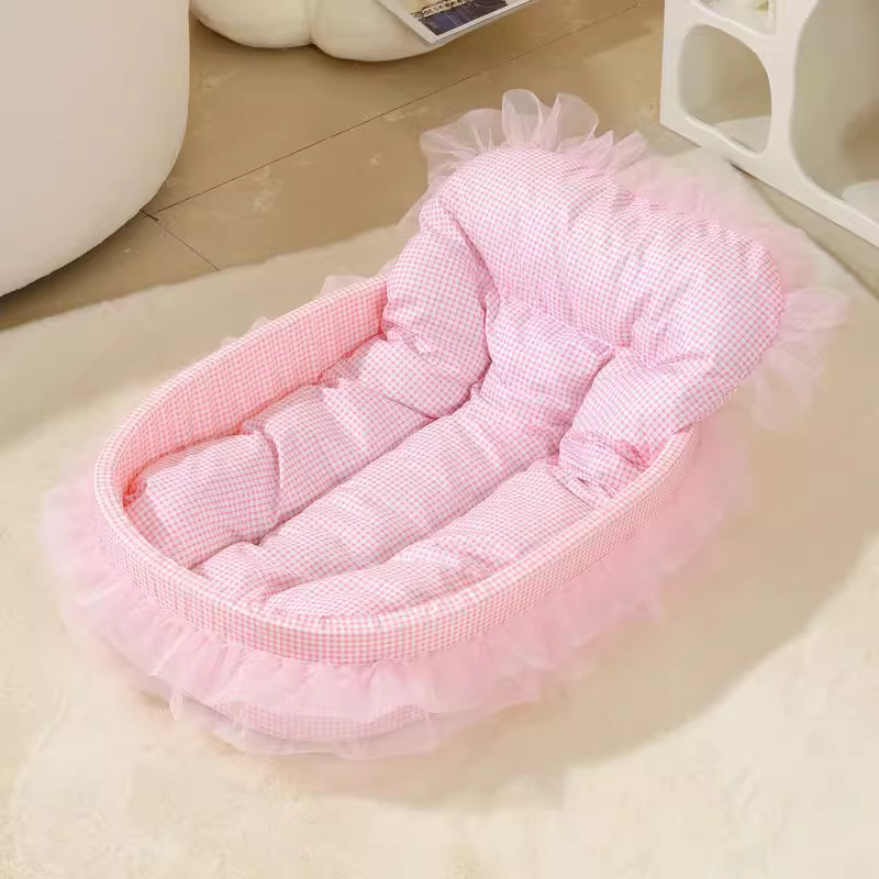 سرير كلاب ماكارون، بيت للحيوان - مراجعة Pet Supplies Dog Wash وسعره
