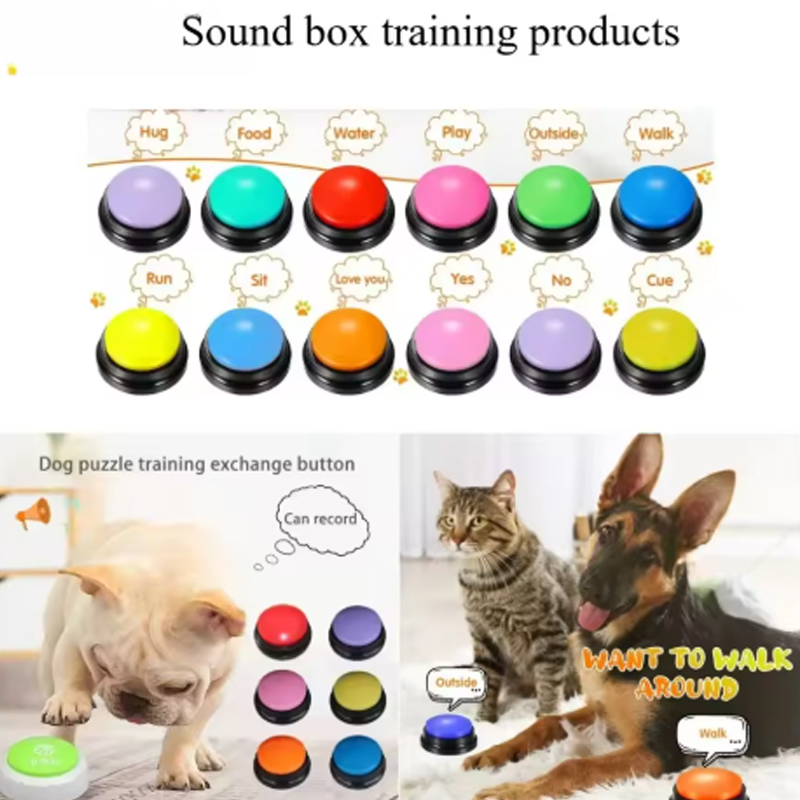 أزرار اتصال الكلاب، زر تسجيل ص - مراجعة Training Clicker Dog وسعره