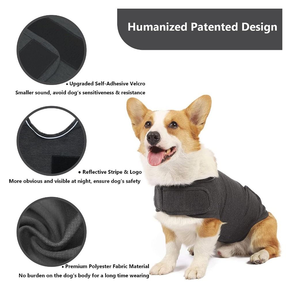 الحيوانات الأليفة سترة دافئة ت - مراجعة Dog Anxiety Vest وسعره